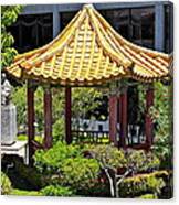 Honolulu Airport Chinese Cultural Garden Canvas Print