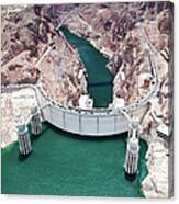 Hoover Dam.  Arizona Nevada Canvas Print