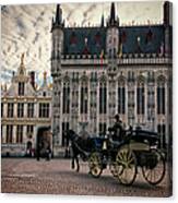 Horse And Carriage Canvas Print