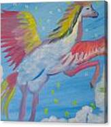 Gloria's Dream Pegasus Canvas Print