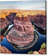 Horseshoe Bend At Sunrise - Page Arizona Canvas Print