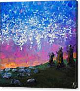 Host Of Angels Canvas Print