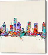 Houston Texas Skyline Canvas Print