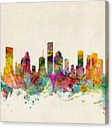 Houston Texas Skyline Canvas Print