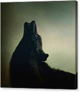 Howling Canvas Print