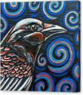Hyper Raven Canvas Print