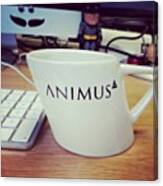 I Love My New #animus Mug. :d Canvas Print