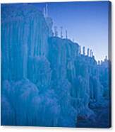 Ice Abstract 5 Canvas Print