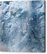 Ice Falling Off Glacier Alaska Canvas Print