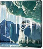 Iceberg, Lemaire Channel, Antarctica Canvas Print