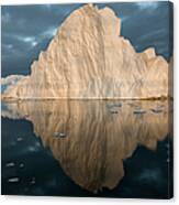 Iceberg Sunset Canvas Print