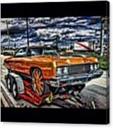 #ic_wheels #old_cars #ahd_photo Canvas Print