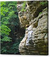 Illinois Canyon Starved Rock Canvas Print