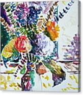 Impressionistic Floral Canvas Print