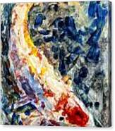 Impressionistic Koi Canvas Print