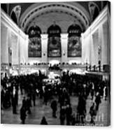 In Awe At Grand Central Canvas Print
