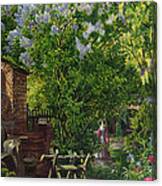 In The Garden Canvas Print