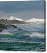 In The Protection Of A Lighthouse Canvas Print