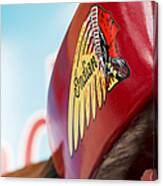 Indian Motorcycle Abstract Canvas Print