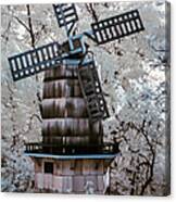 Infrared Windmill Canvas Print