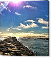 Inlet Sunshine Canvas Print