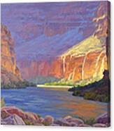 Inner Glow Of The Canyon Canvas Print