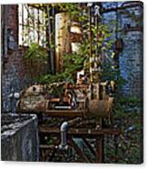 Inside The Old Factory Canvas Print