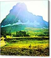 #instagood #love #glacier #loganpass Canvas Print