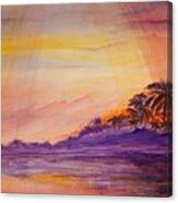 Islamorada Sunset Canvas Print
