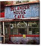 Islander House Cafe Sugar Island Michigan Canvas Print