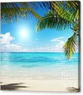 Islands In The Caribbean Sea Canvas Print