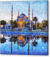 Istanbul Blue Mosque Canvas Print