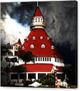 It Happened One Night At The Old Del Coronado Hotel 5d24270 Canvas Print