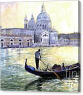 Italy Venice Morning Canvas Print
