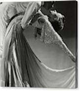 Jack Holland And June Hart Dancing Canvas Print