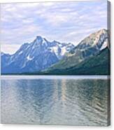 Jackson Lake Grand Teton Mountains Canvas Print