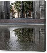 James Meredith Statue Reflection Canvas Print