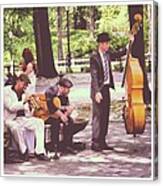 Jazz In Central Park Canvas Print