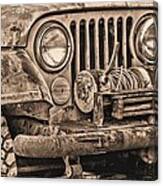 Jeep Cj Function Over Form Canvas Print