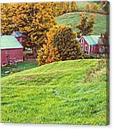 Jenne Farm Vermont Panoramic Canvas Print