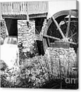 Jenney Mill In Black And White Canvas Print