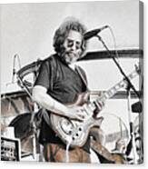 Jerry Garcia Canvas Print