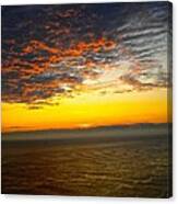 Jersey Morning Sky Canvas Print