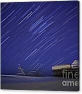 Jet Star Trails Canvas Print