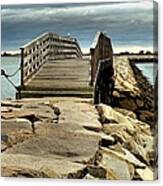 Jetty Bridge Canvas Print