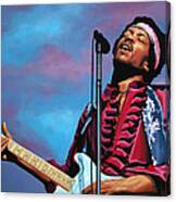 Jimi Hendrix 2 Canvas Print