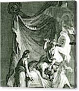 Judith Beheading Holofernes Canvas Print