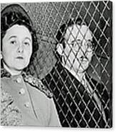 Julius And Ethel Rosenberg 1951 Canvas Print