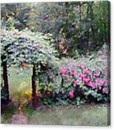 June Garden Canvas Print