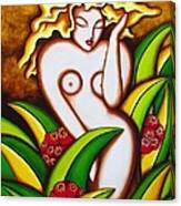 Jungle Nude Canvas Print